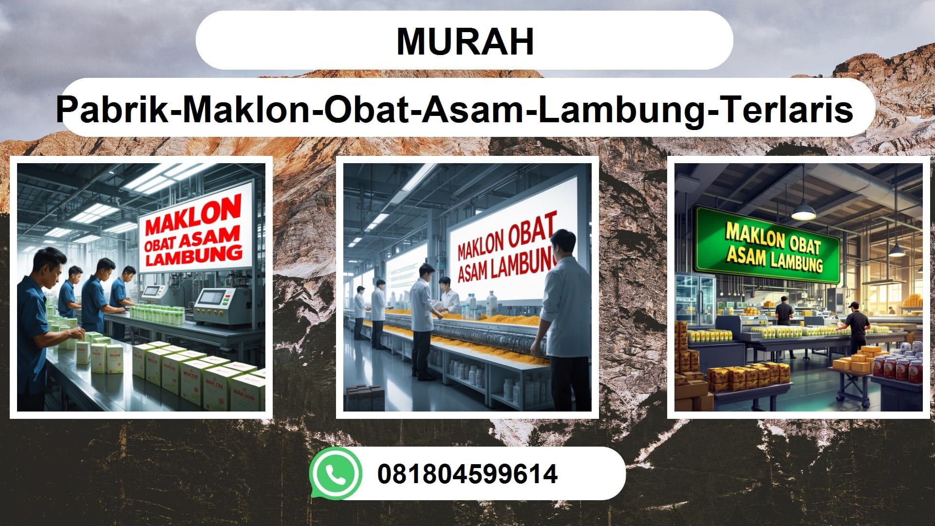 Jasa Maklon Obat Asam Lambung Murah Terpercaya - Review Jujur & Keunggulan