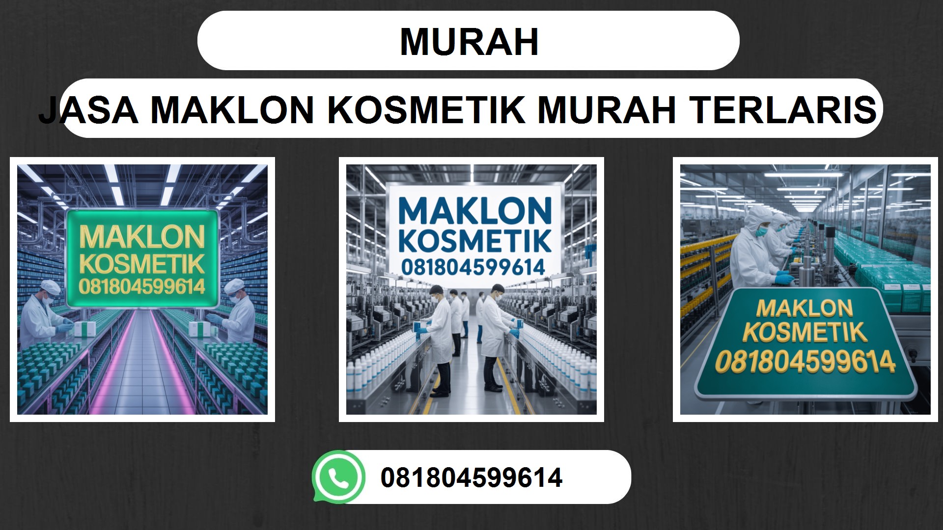 Artikel SEO Pabrik Maklon Kosmetik Murah - Daftar Harga & Paket Hemat
