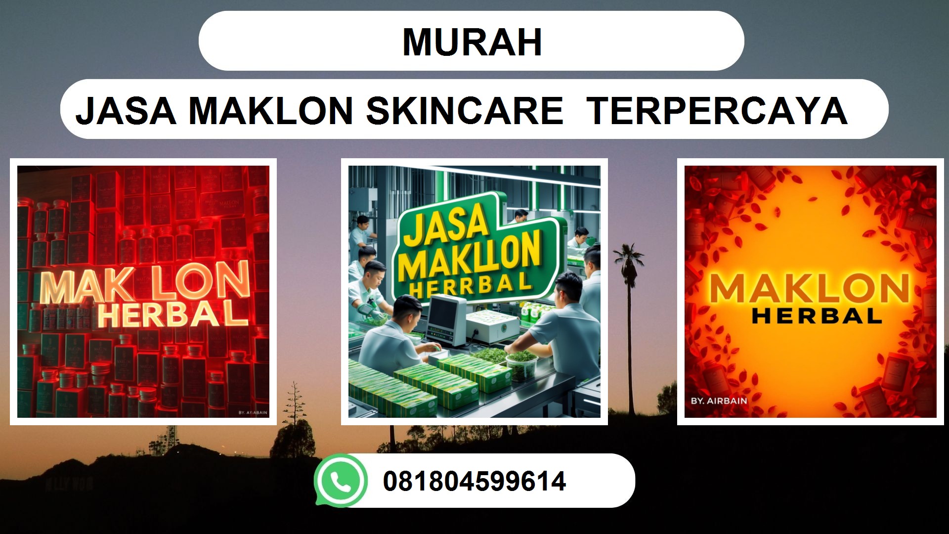 Meta Title Pabrik Maklon Herbal Terlaris - Daftar Harga & Paket Hemat di Jakarta, Bogor, Tangerang