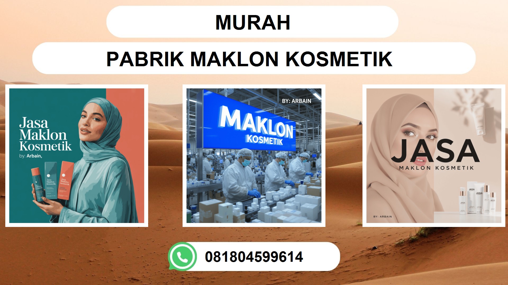Pabrik Maklon Kosmetik PT ARBAIN JAYA INVESTAMA: Solusi Tepat untuk Bisnis Anda