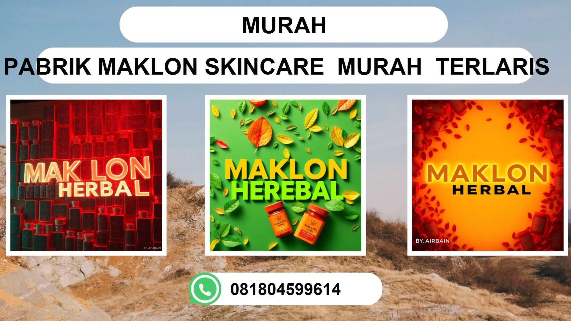 Jasa Maklon Herbal Terpercaya Murah
