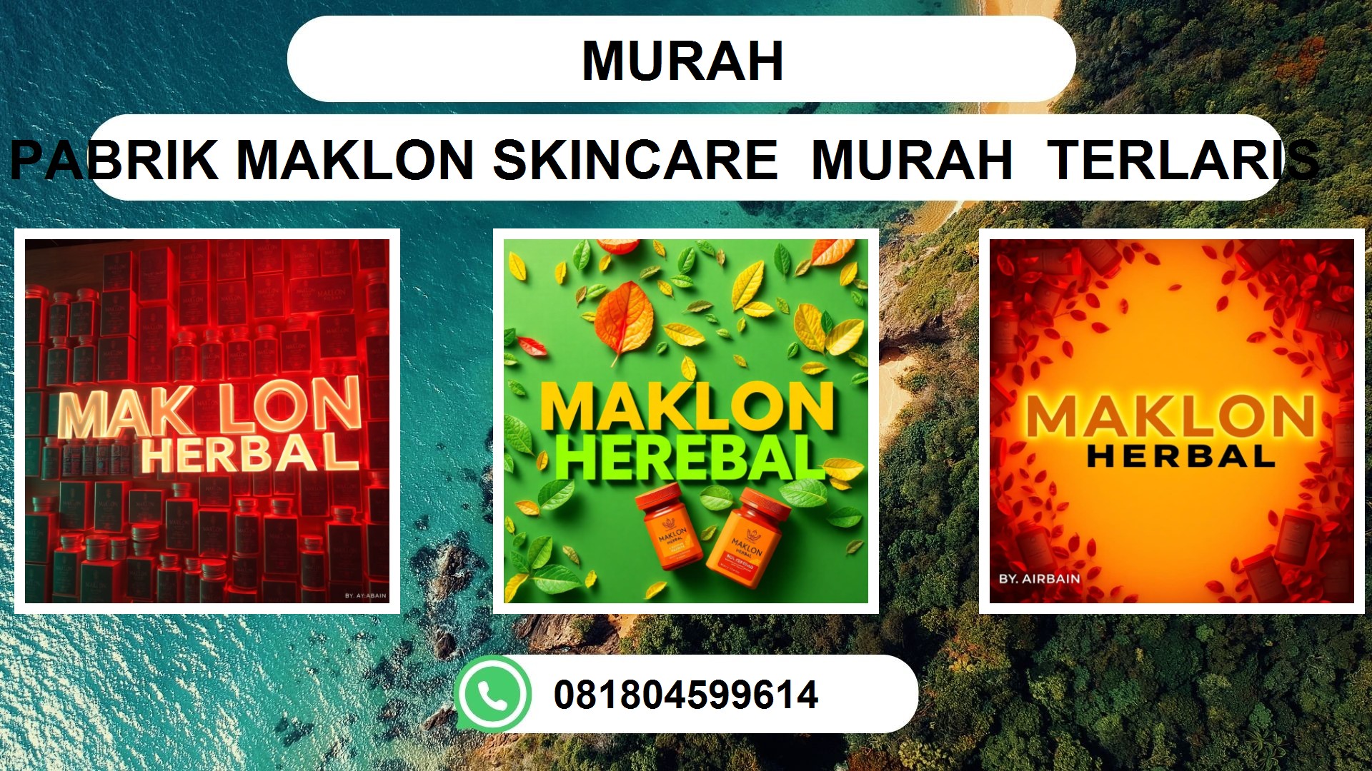 Jasa Maklon Herbal Terpercaya Murah