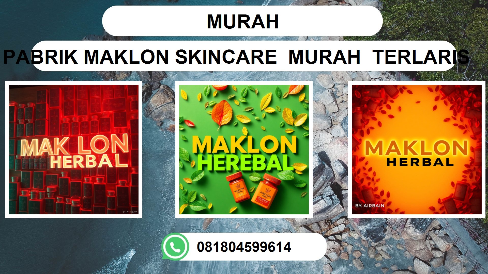 Jasa Maklon Herbal terpercaya Murah