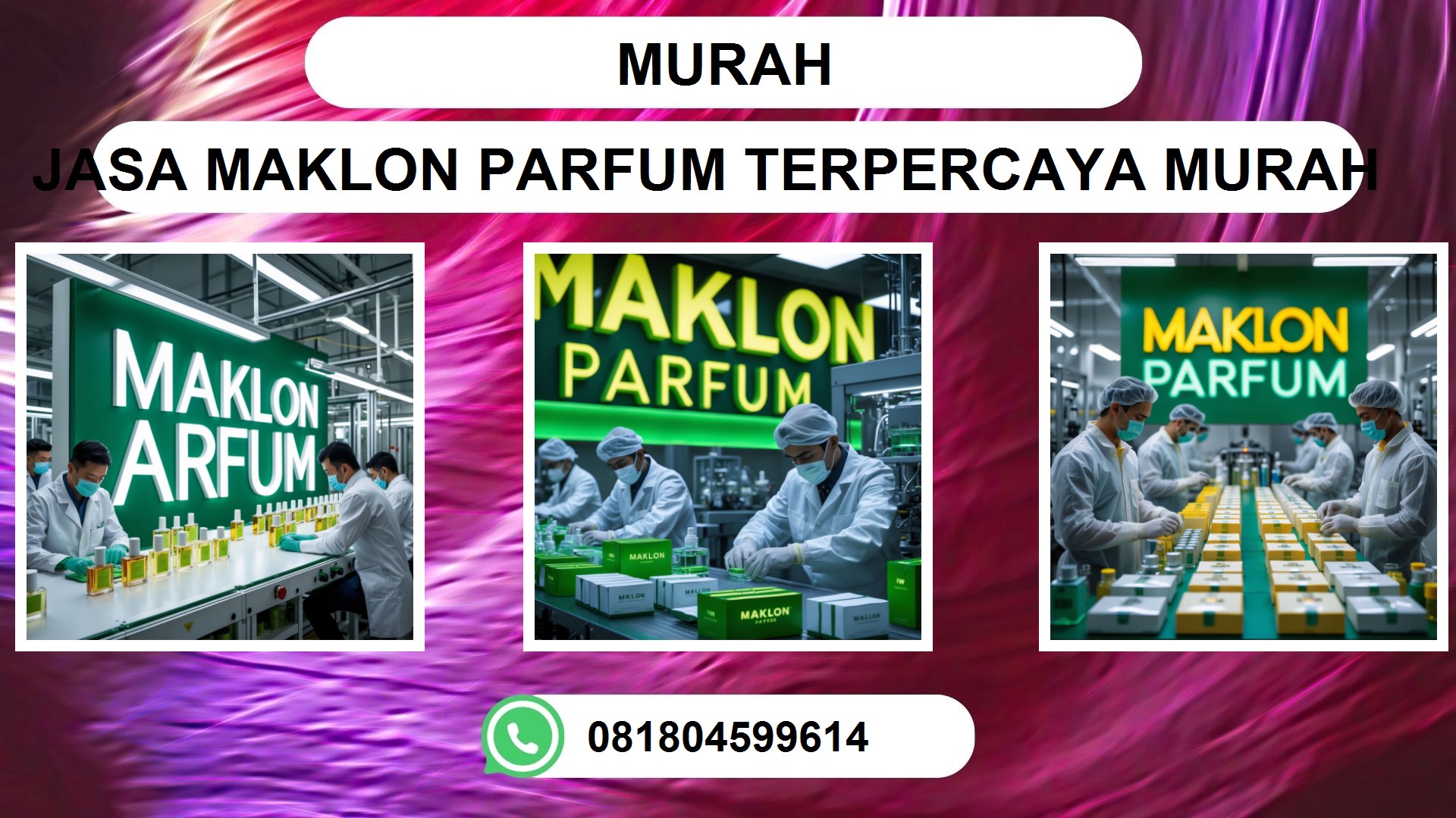 Jasa Maklon Parfume Terpercaya di Indonesia