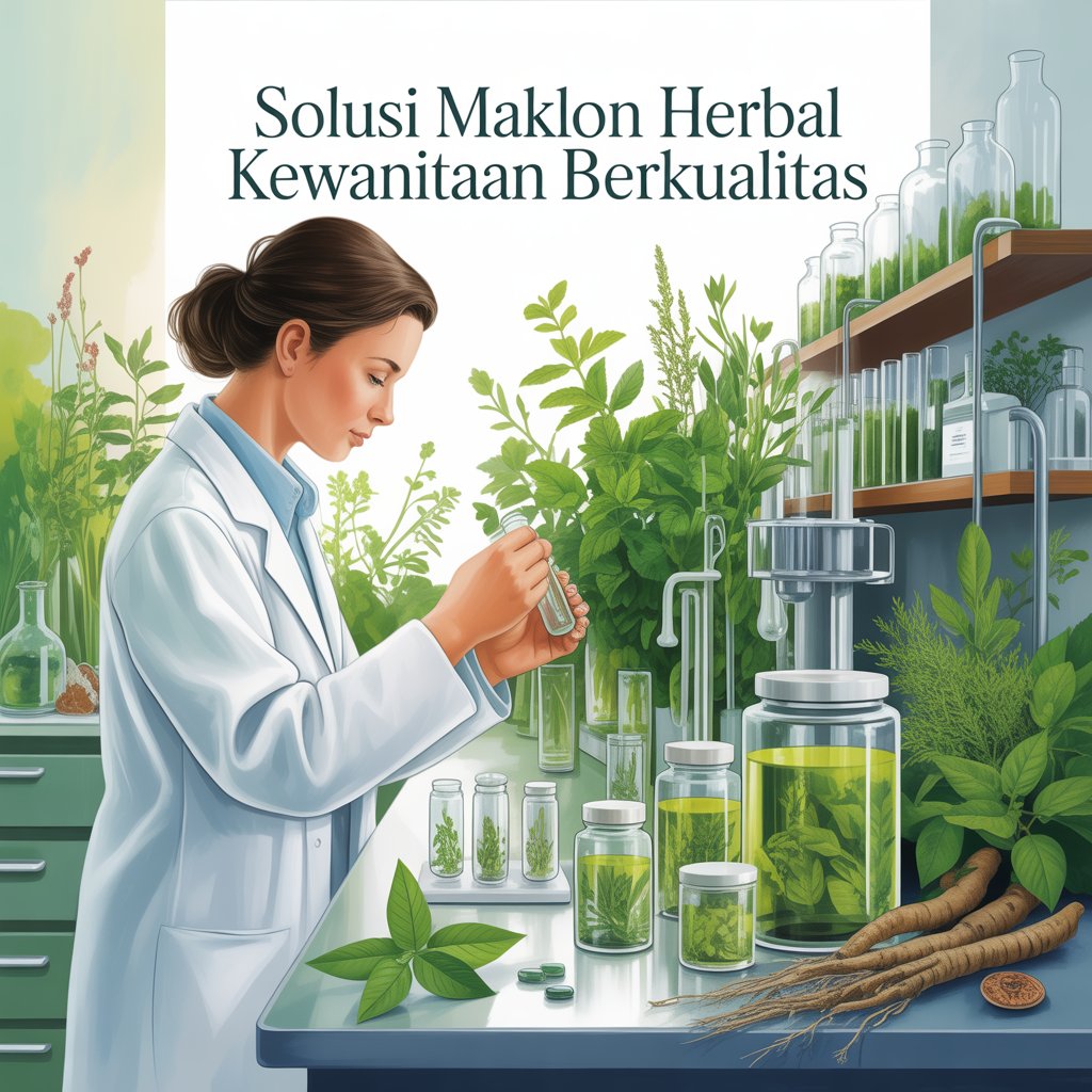 Maklon Kapsul Herbal untuk Mengatasi Keputihan dan Bau Tak Sedap Secara Alami