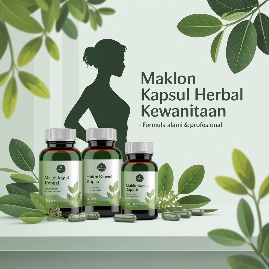 Maklon Kapsul Herbal untuk Mengatasi Keputihan dan Bau Tak Sedap Secara Alami