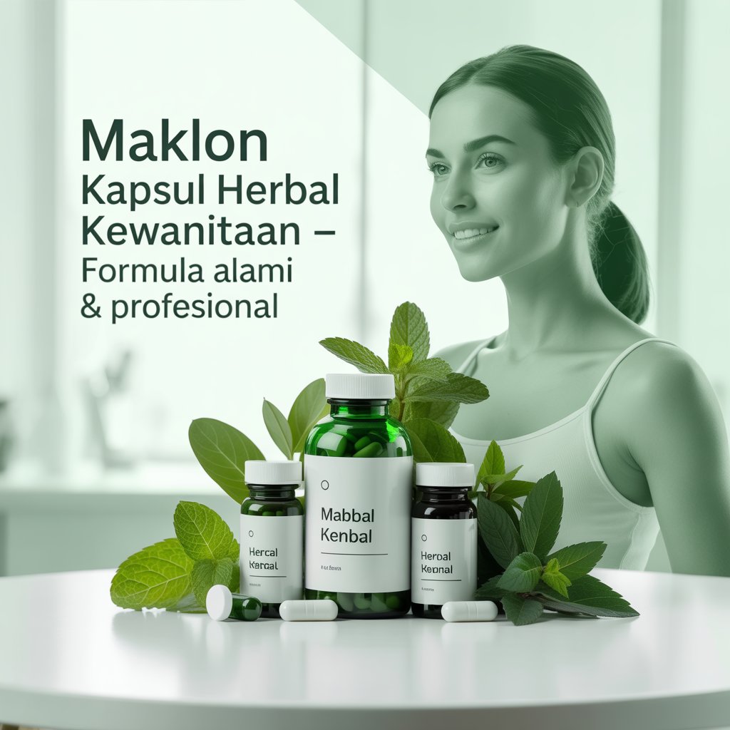 Maklon Kapsul Herbal untuk Mengatasi Keputihan dan Bau Tak Sedap Secara Alami