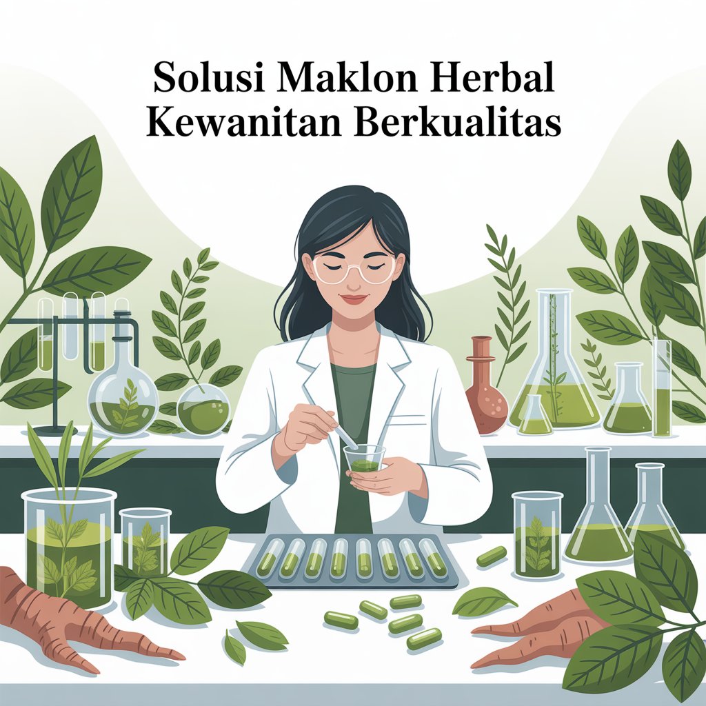 Maklon Kapsul Herbal untuk Mengatasi Keputihan dan Bau Tak Sedap Secara Alami