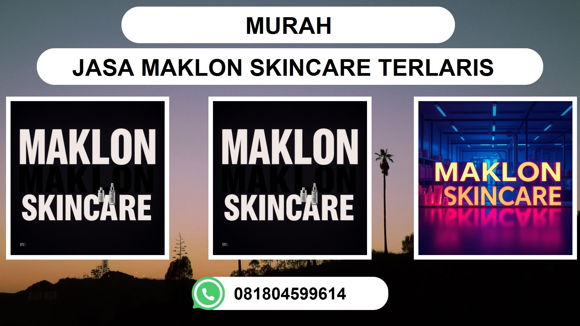 Jasa Maklon Skincare Terpercaya di Indonesia