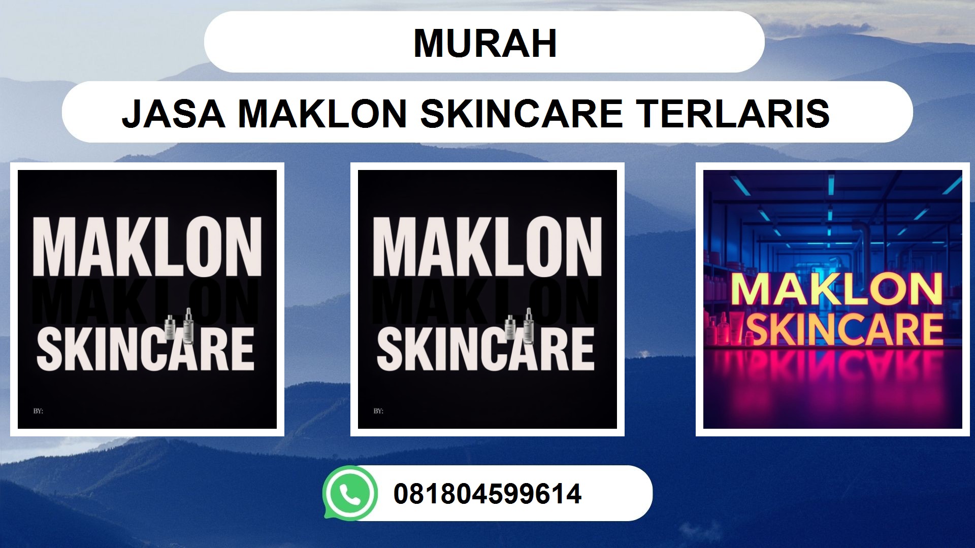Jasa Maklon Skincare Terpercaya di Indonesia