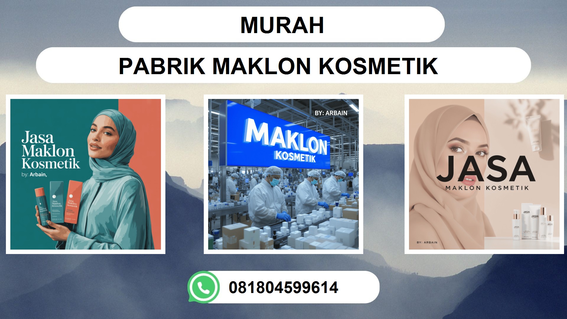 Jasa Maklon Kosmetik Murah - Solusi Kecantikan Anda