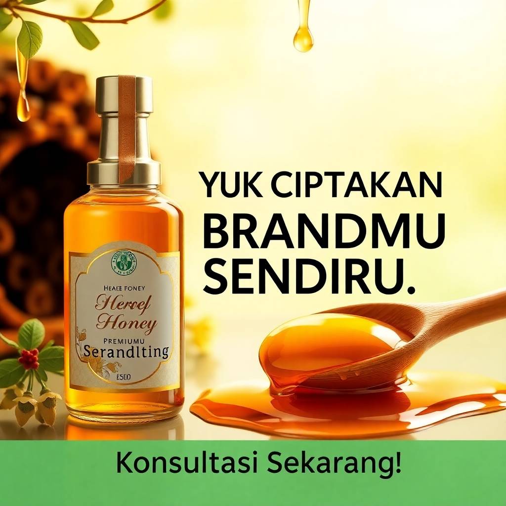 Jasa Maklon Madu Herbal Terpercaya untuk Membuat Brand Sendiri