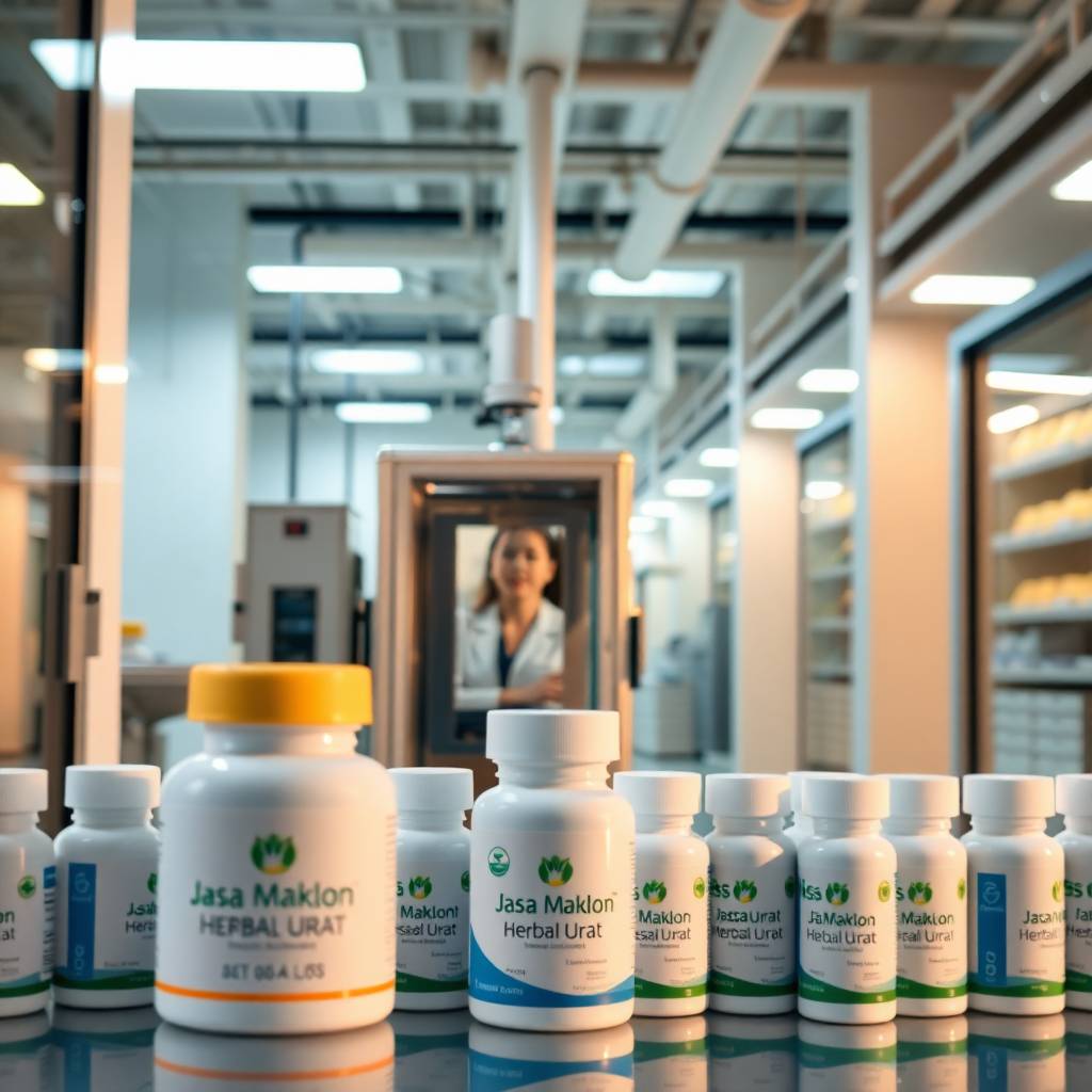 Maklon Obat Herbal Asam Urat dengan Sistem Manufaktur Higienis dan Terstandar