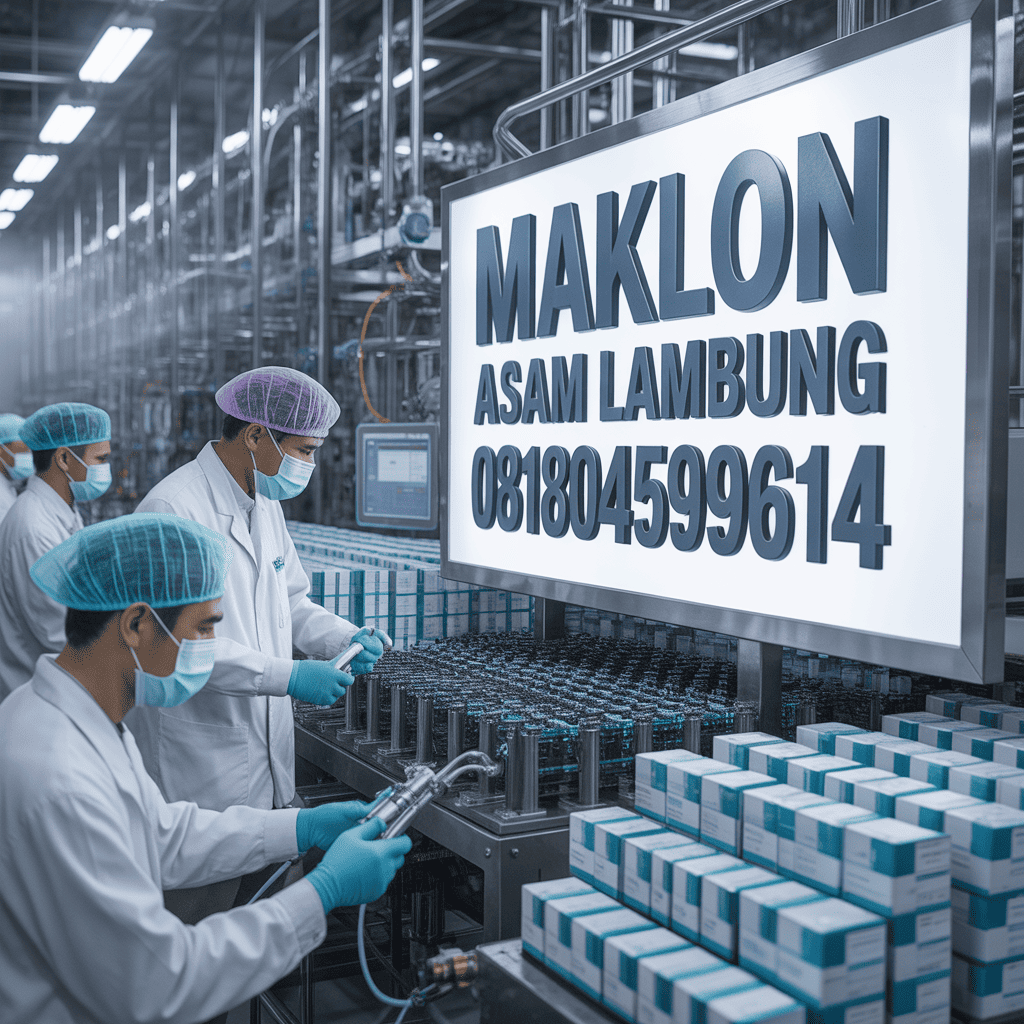 Jasa Maklon Obat Asam Lambung: Cara Pesan yang Aman dan Alur Order