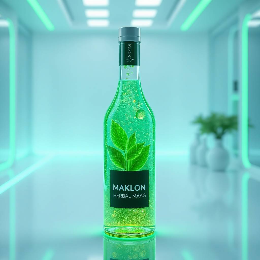 Jasa Maklon Cairan Obat Herbal Maag dengan Kemasan Botol Modern