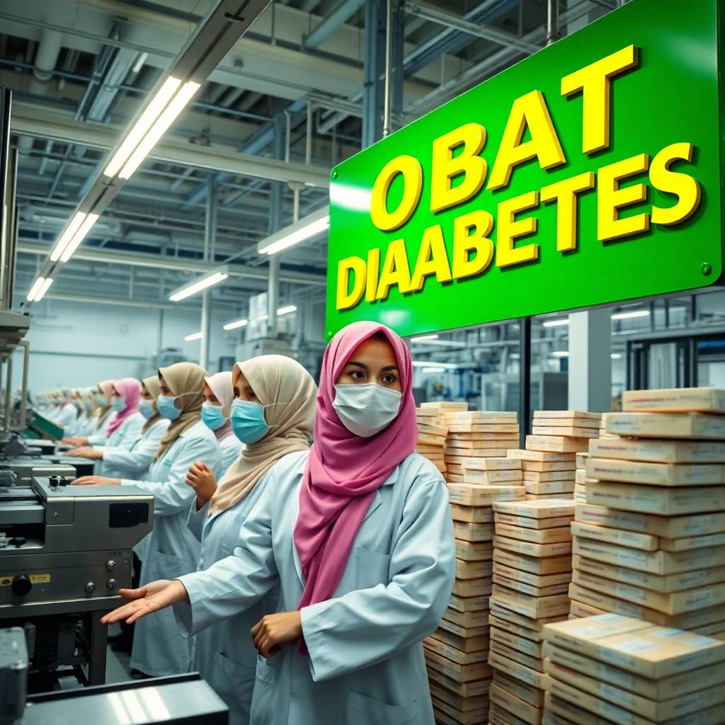 Mulai Bisnis Obat Diabetes Sendiri dengan Pabrik Maklon yang Tepat