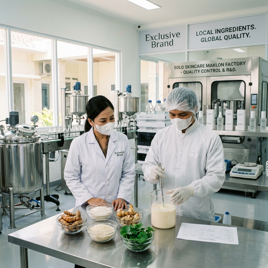 Wujudkan Merek Sendiri dengan Pabrik Maklon Skincare Solo: Racikan Bahan Lokal, Kualitas Global