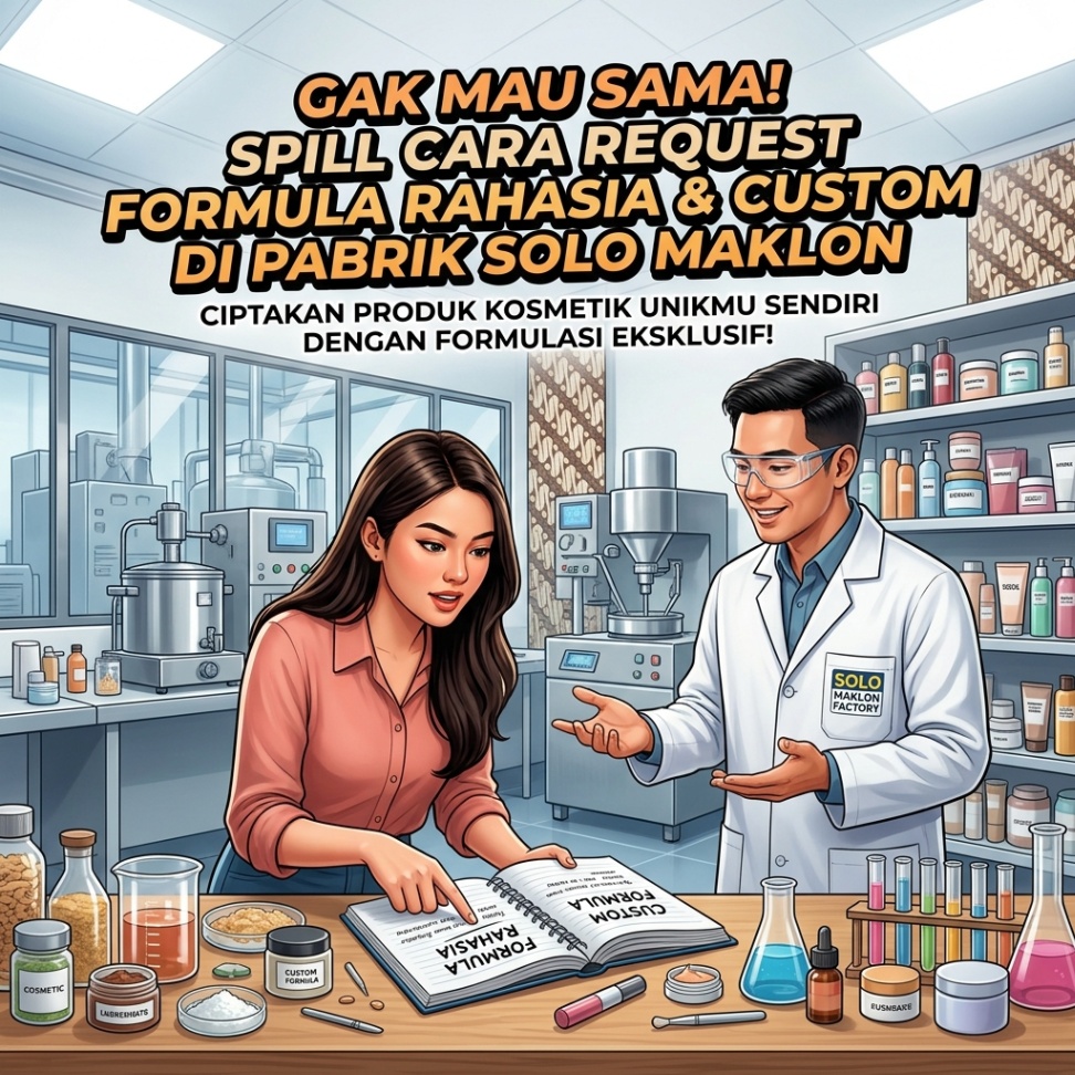 Rahasia Membuat Produk Unik di Pabrik Maklon Solo: 5 Keunggulan Formula Rahasia & Custom