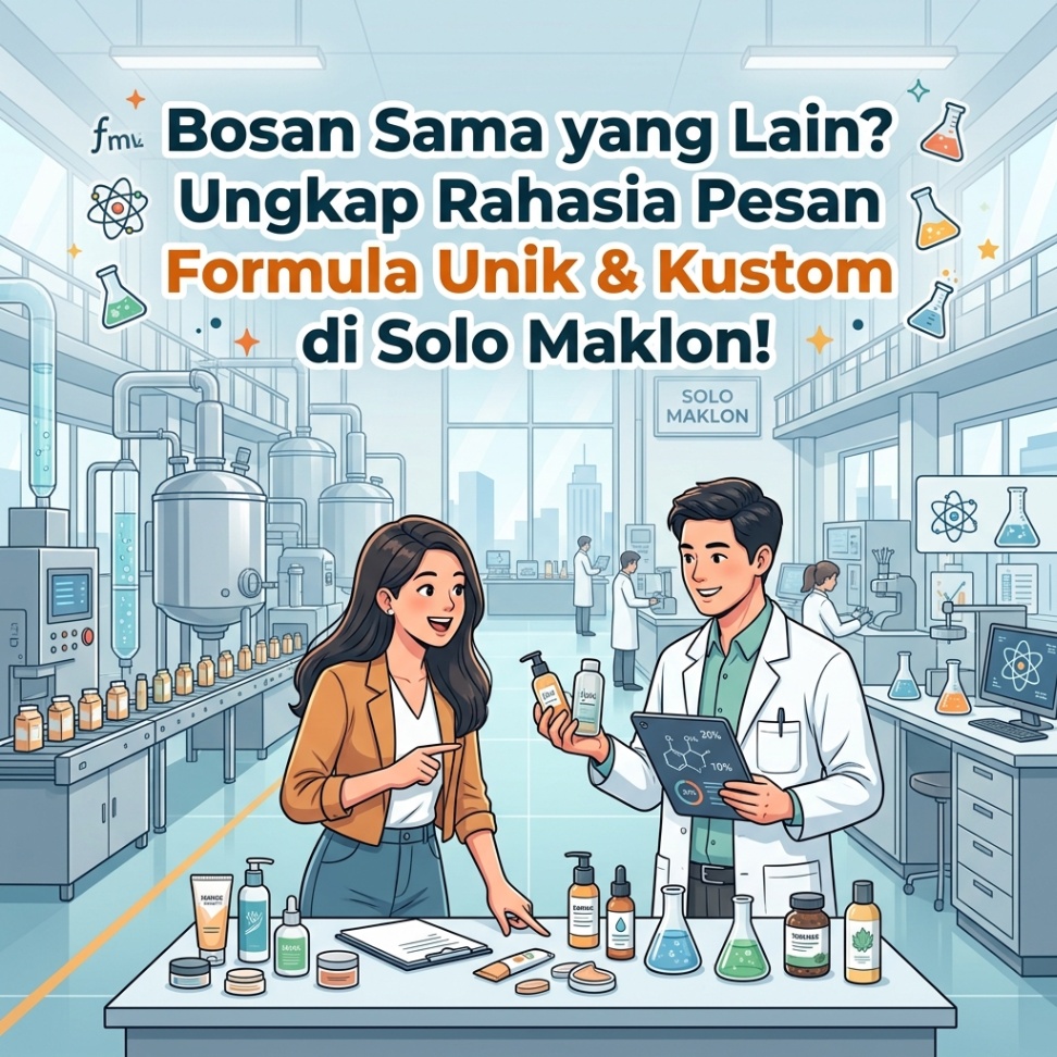 Panduan Memilih Pabrik Maklon yang Tepat untuk Menciptakan Produk Unik yang Tak Terkalahkan