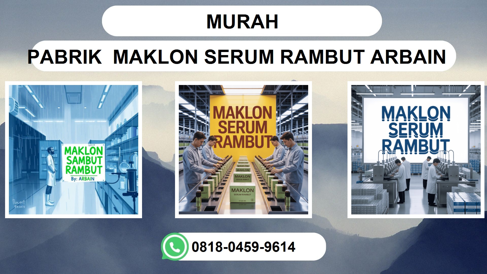 Rekomendasi Pabrik Jasa Maklon Serum Rambut Terbaik: Mengapa Banjir Order?