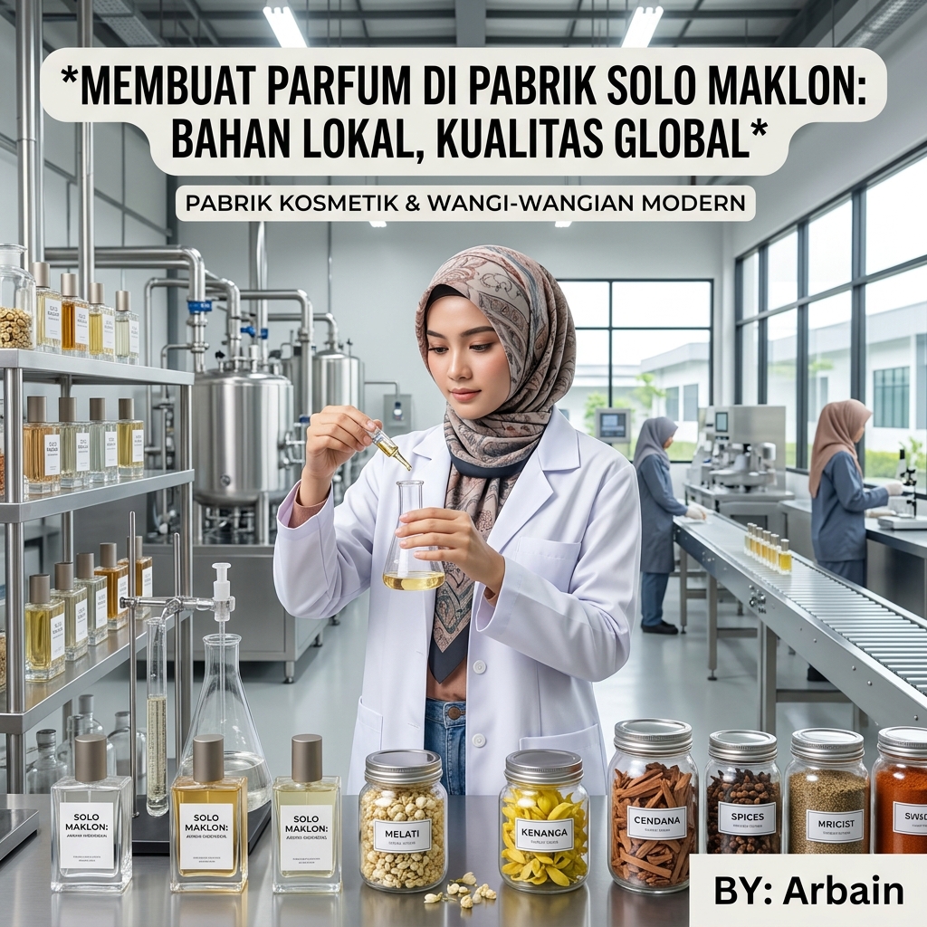 Rekomendasi Pabrik Maklon Solo untuk Membuat Parfum dengan Bahan Lokal dan Kualitas Global | Hubungi Kami Sekarang!