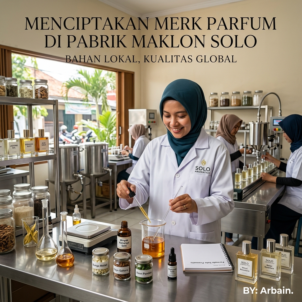 Panduan Membuat Parfum Sendiri di Pabrik Maklon Solo: Racikan Bahan Lokal, Kualitas Global