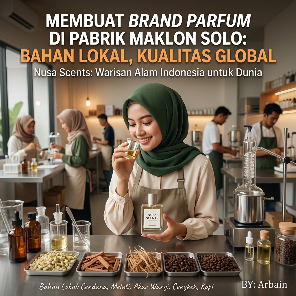 Racikan Bahan Lokal, Kualitas Global: Mengapa Pabrik Maklon Arbain Solusi Terbaik untuk Brand Anda?