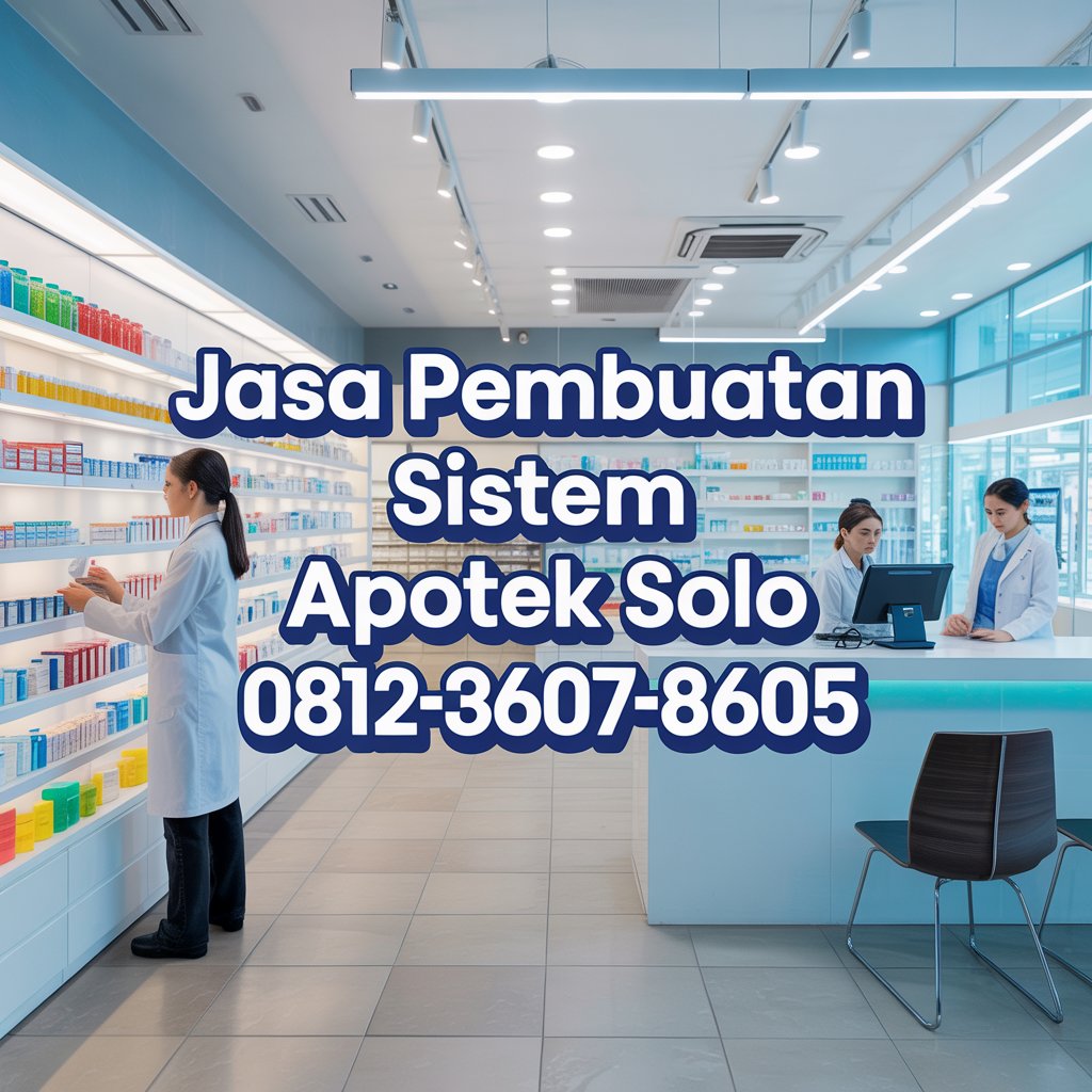 Jasa Pembuatan Sistem Apotek Solo: Rekomendasi untuk Apotek Sukses