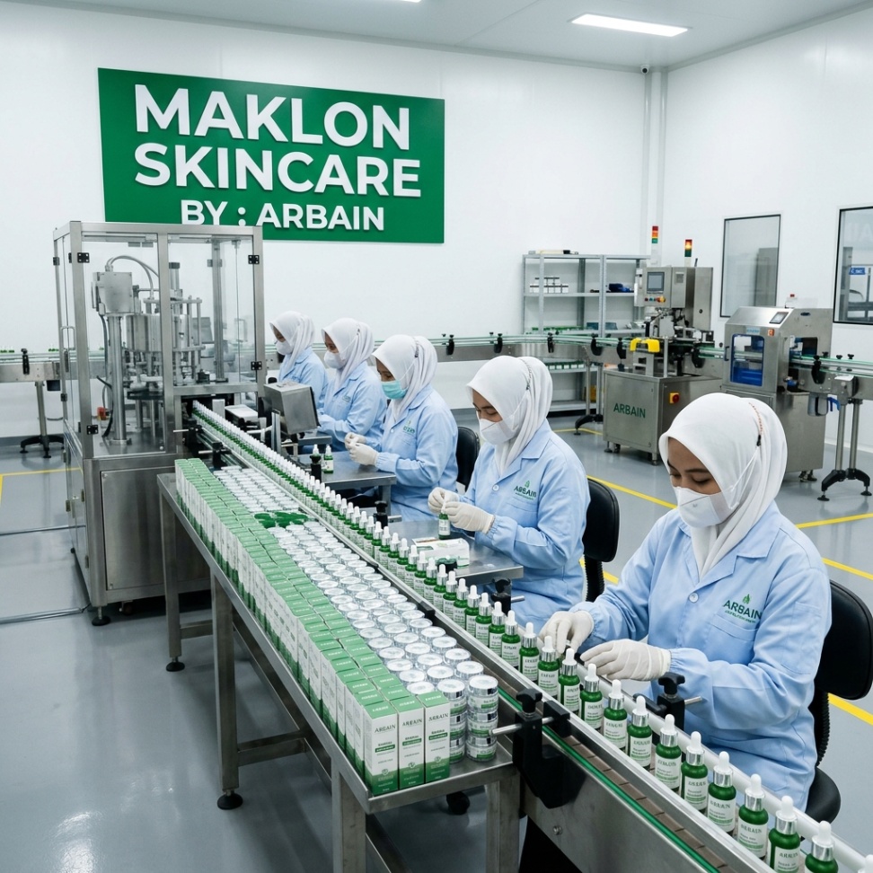 Pesan dengan Aman dan Efektif: Alur Order yang Terpercaya di Pabrik Maklon Arbain