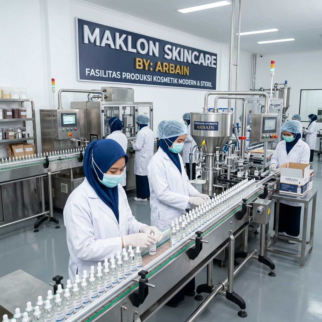 Keunggulan Kami: Mengapa Pilih Pabrik Maklon Arbain?