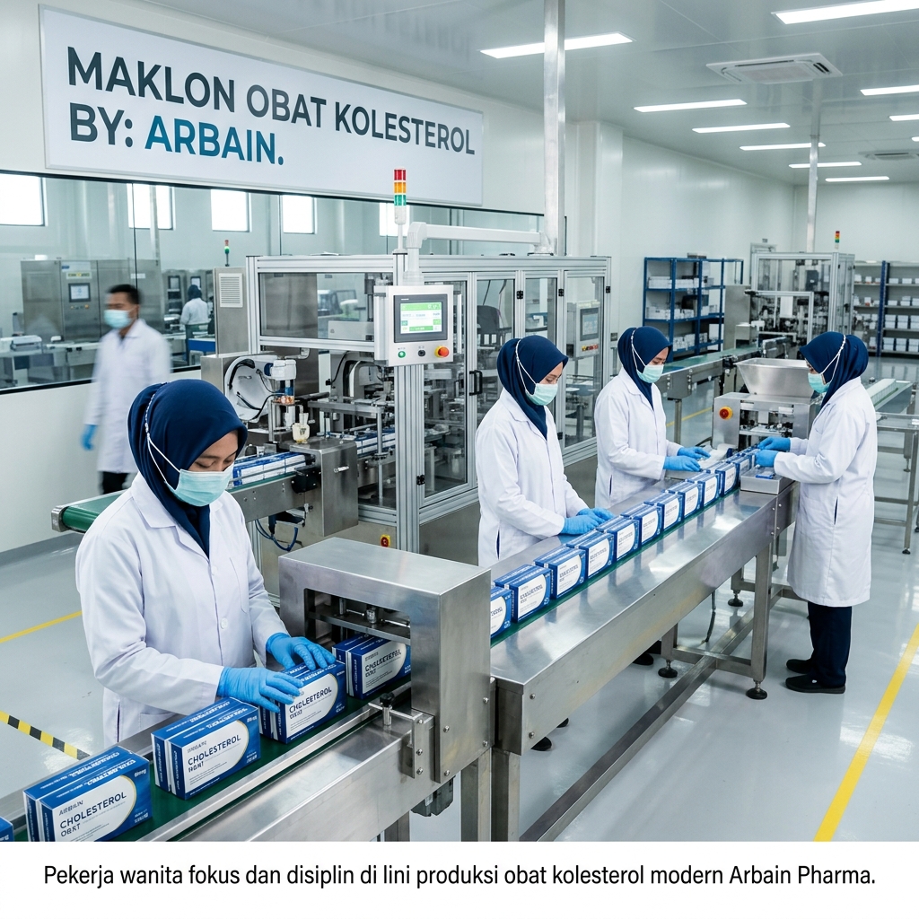 Sertifikasi Halal Produk Maklon Kolesterol di PT Arbain Jaya Investama: Cara Pesan yang Aman + Alur Order