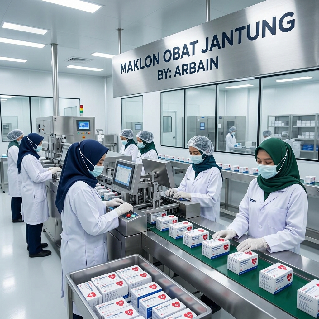 Jasa Maklon Obat Jantung Pabrik yang Menjamin Legalitas BPOM