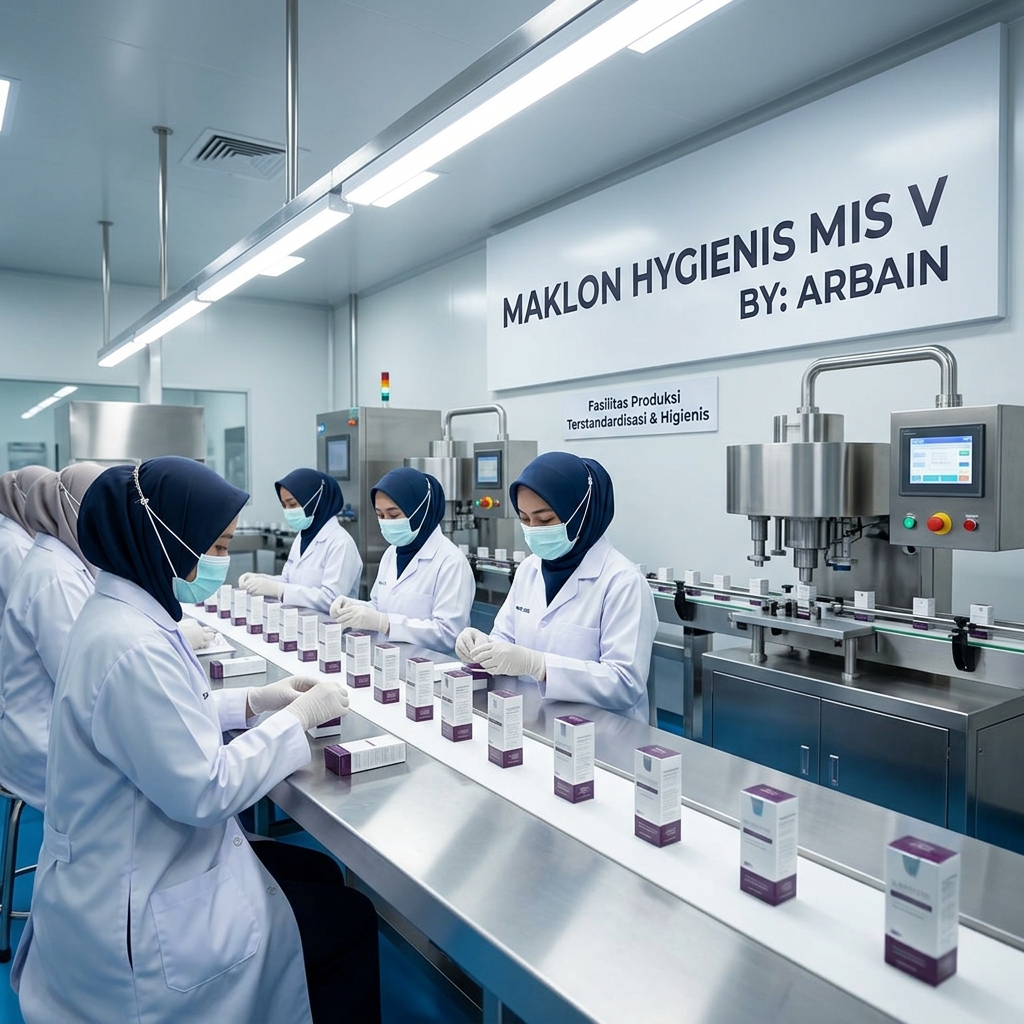 Buktikan Kinerja Brand Anda dengan Jasa Maklon Higienis Terpercaya - Pabrik Maklon Arbain