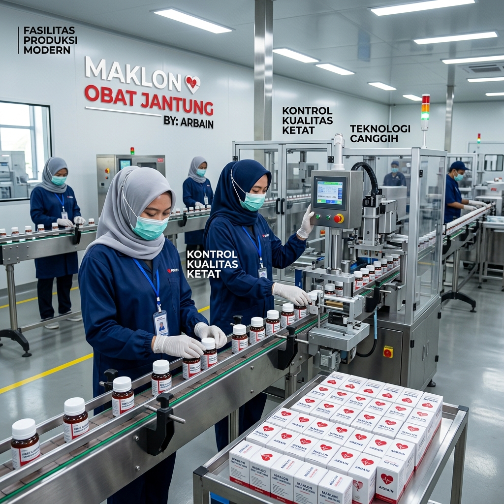 Mengenal Keunggulan Jasa Maklon Obat Jantung BPOM & Halal MUI yang Terpercaya