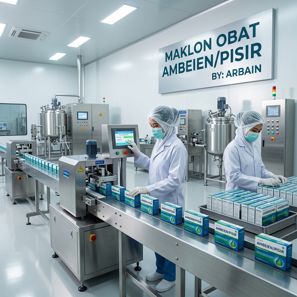Cara Pesan Obat Ambeien / Wasir dengan Aman dan Efektif melalui PT Arbain Jaya Investama - Jasa Maklon Arbain