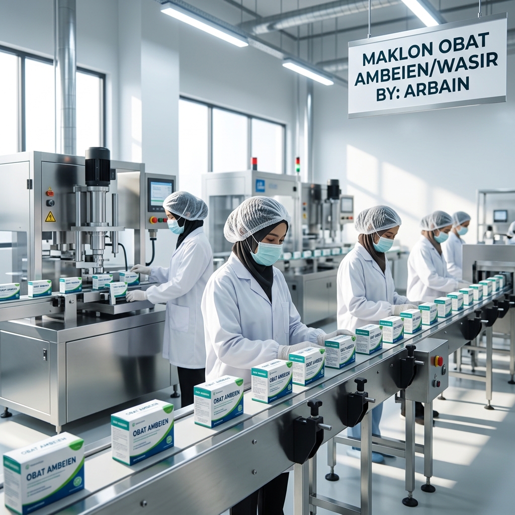 FAQ Lengkap tentang Standar Produksi Maklon Obat Ambeien / Wasir di PT Arbain Jaya Investama