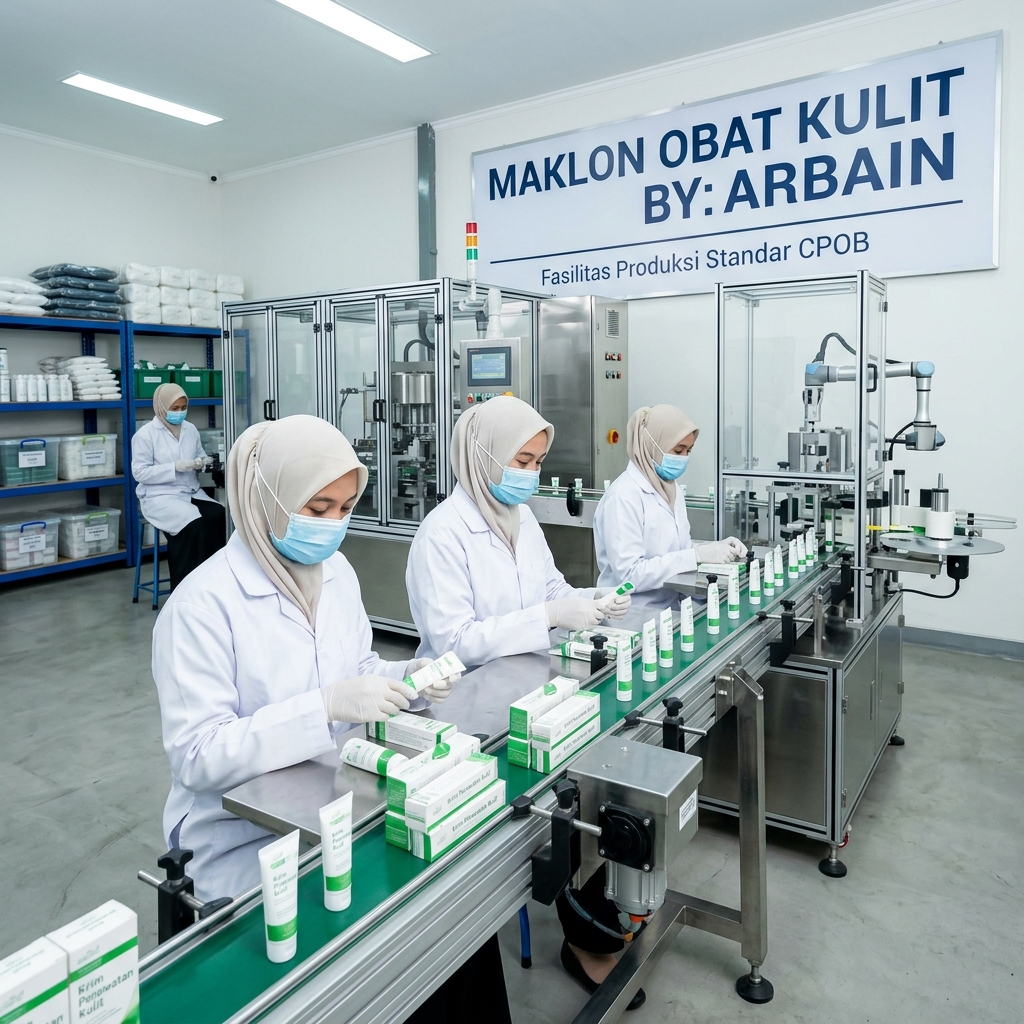 Tahu Apa Itu Jasa Maklon Obat Kulit? Cara Pesan yang Aman + Alur Order