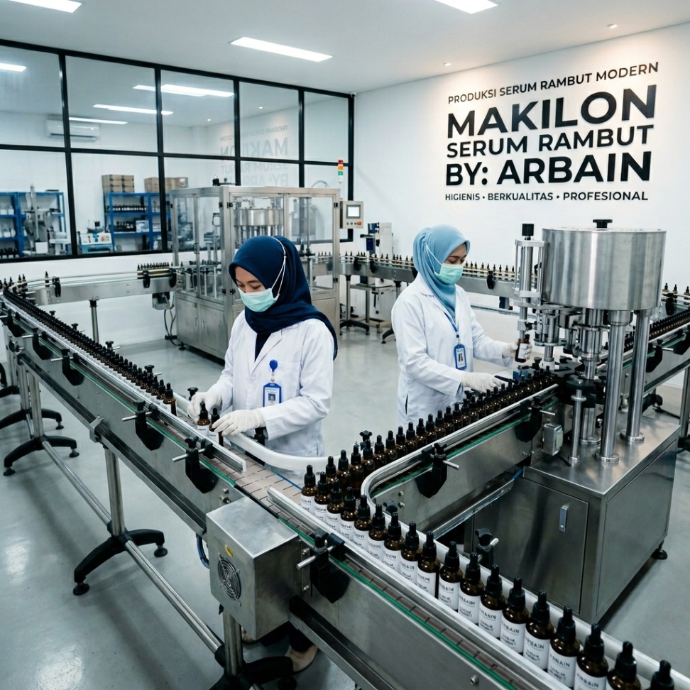Manfaat Utama Serum Rambut dari Maklon Arbain untuk Mengatasi Masalah Kekeringan, Kebasahan, dan Penuaan Rambut
