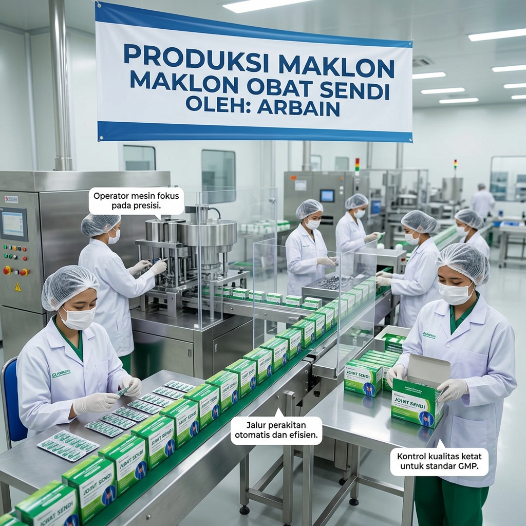 Jasa Maklon Obat Nyeri Sendi: Perbandingan dengan Alternatif Pabrik Sendiri