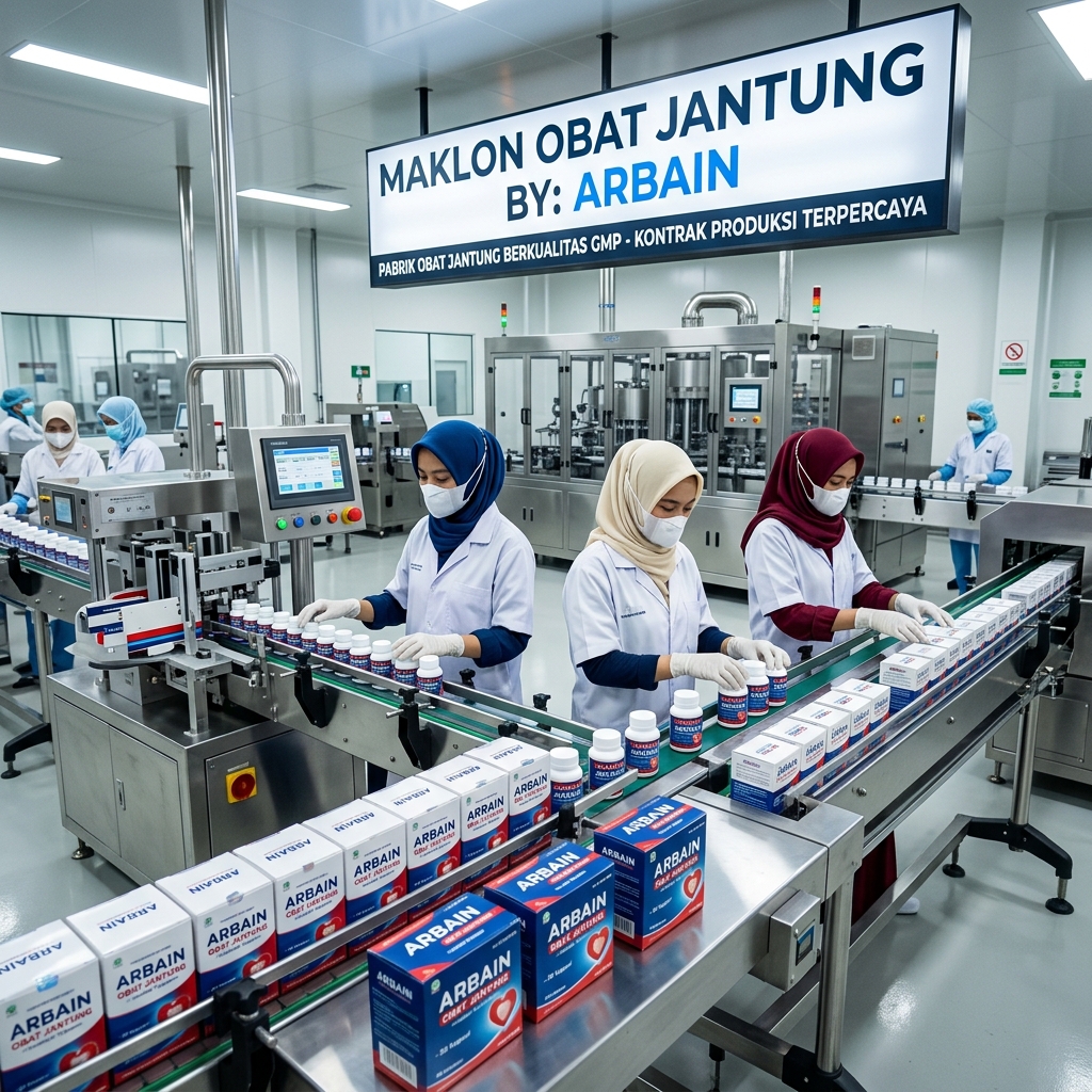 Pilih Pabrik Maklon Terpercaya untuk Merek Anda: Pabrik Maklon Arbain