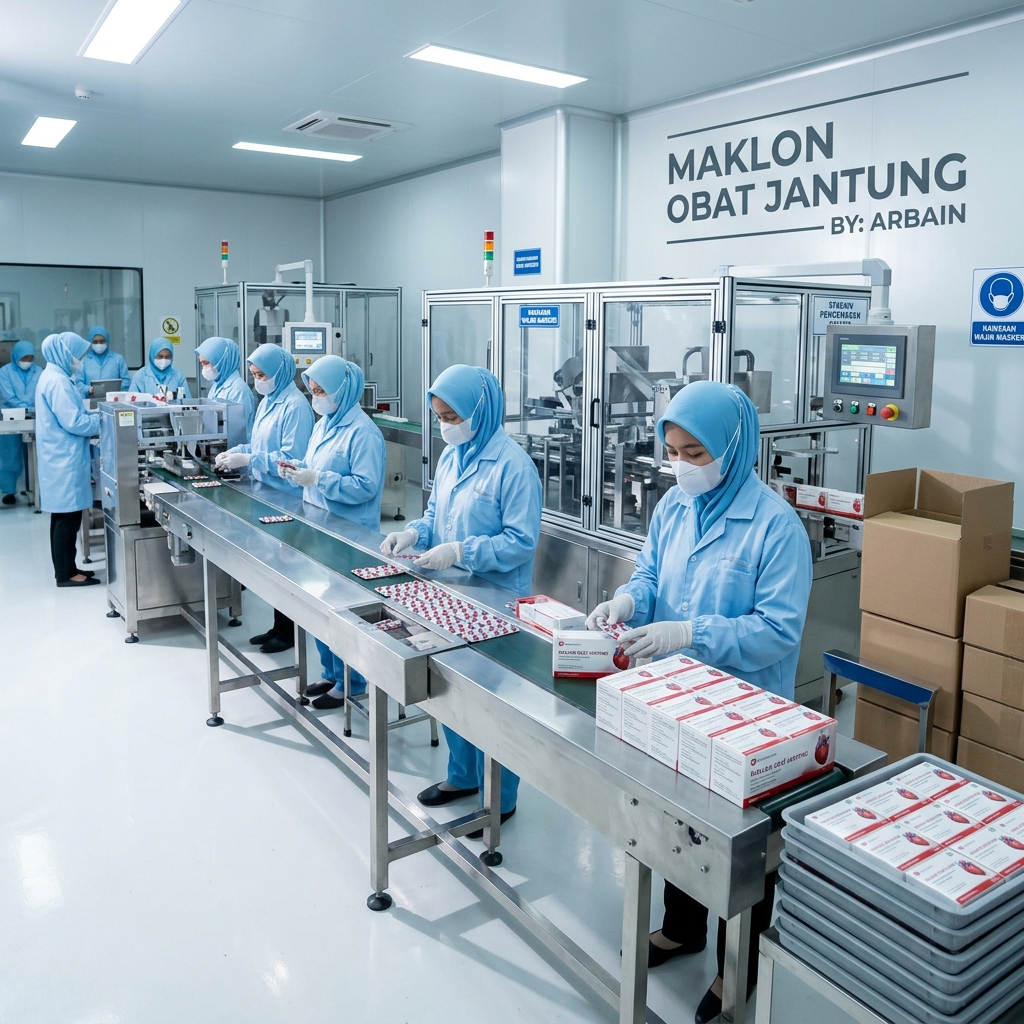 Maklon Obat Jantung BPOM & Halal MUI: Cara Pesan yang Aman dan Alur Order yang Transparan