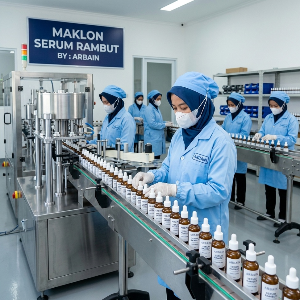 Panduan Memilih Pabrik Maklon Serum Rambut yang Tepat untuk Merek Anda - Spesialis Maklon Serum Rambut PT Arbain Jaya Investama 081804599614