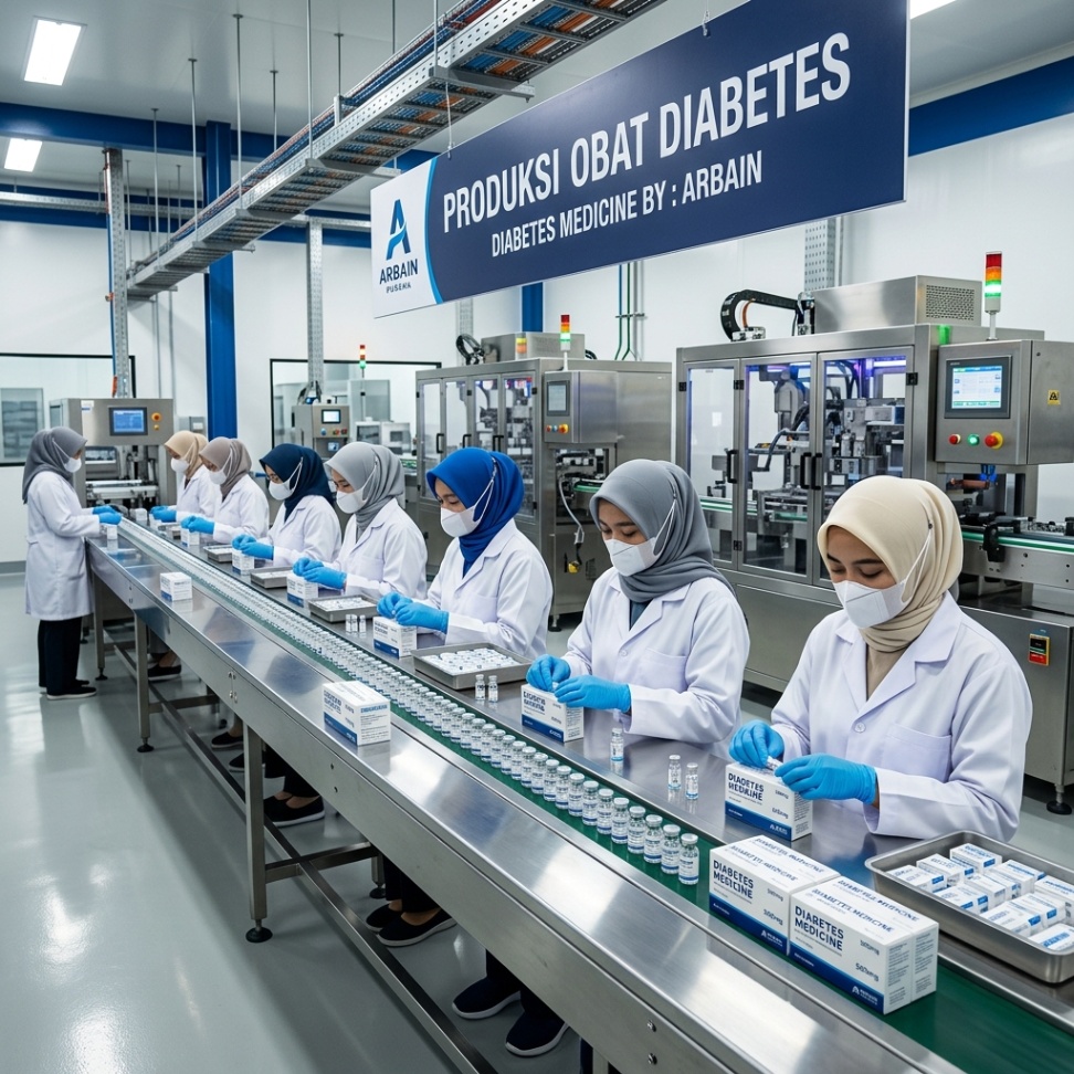 Cara Pesan Jasa Maklon Obat Diabetes yang Aman dan Efektif - Pabrik Maklon Arbain