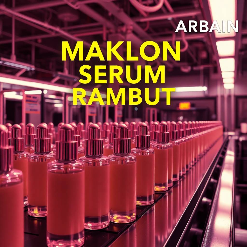 Rekomendasi Proses Cepat Produksi Serum Rambut yang Unggul: PT Arbain Jaya Investama 081804599614