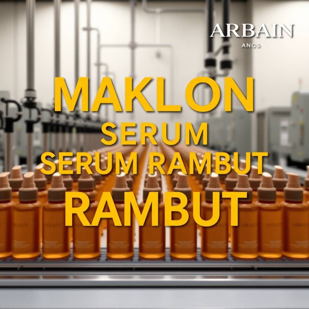 Cara Membangun Brand Kosmetik dengan Maklon Serum Rambut yang Cocok untuk Siapa?