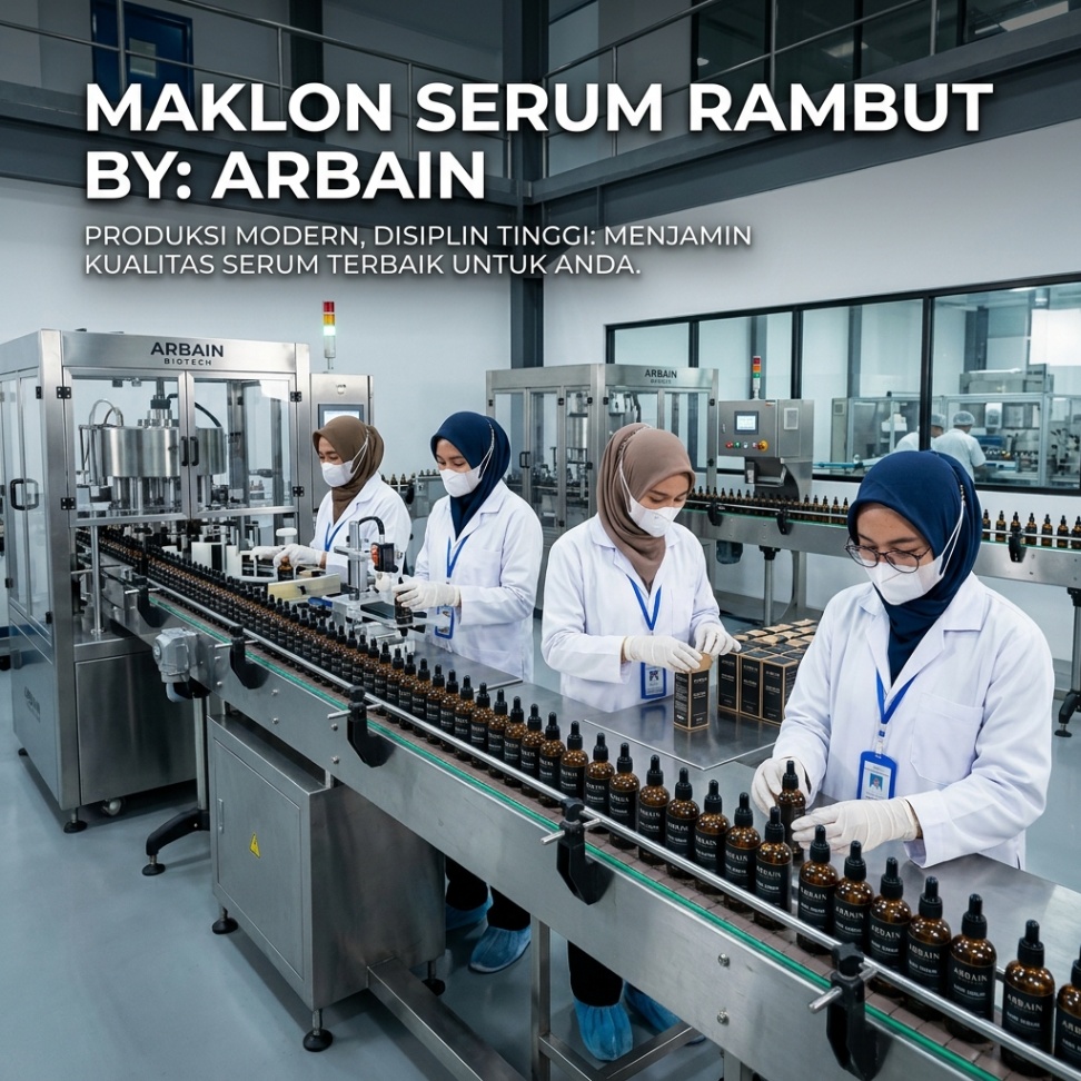 Cara Memilih Produk Maklon Serum Rambut yang Tepat untuk Bisnis Anda