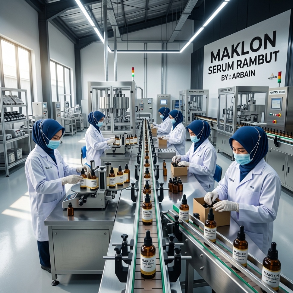 Mengoptimalkan Keamanan Formula Dalam Produksi Maklon Serum Rambut dengan Bukti Sosial dan Pengalaman Umum di PT Arbain Jaya Investama 081804599614