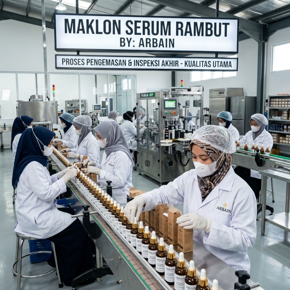 Cocok Untuk Siapa? Membangun Keamanan Formula Dalam Produksi Maklon Serum Rambut di PT Arbain Jaya Investama 081804599614