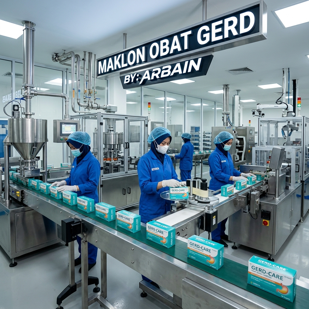 Pabrik Maklon Obat Asam Lambung / GERD: Pilih Layanan Terbaik untuk Meningkatkan Kinerja Bisnis Anda