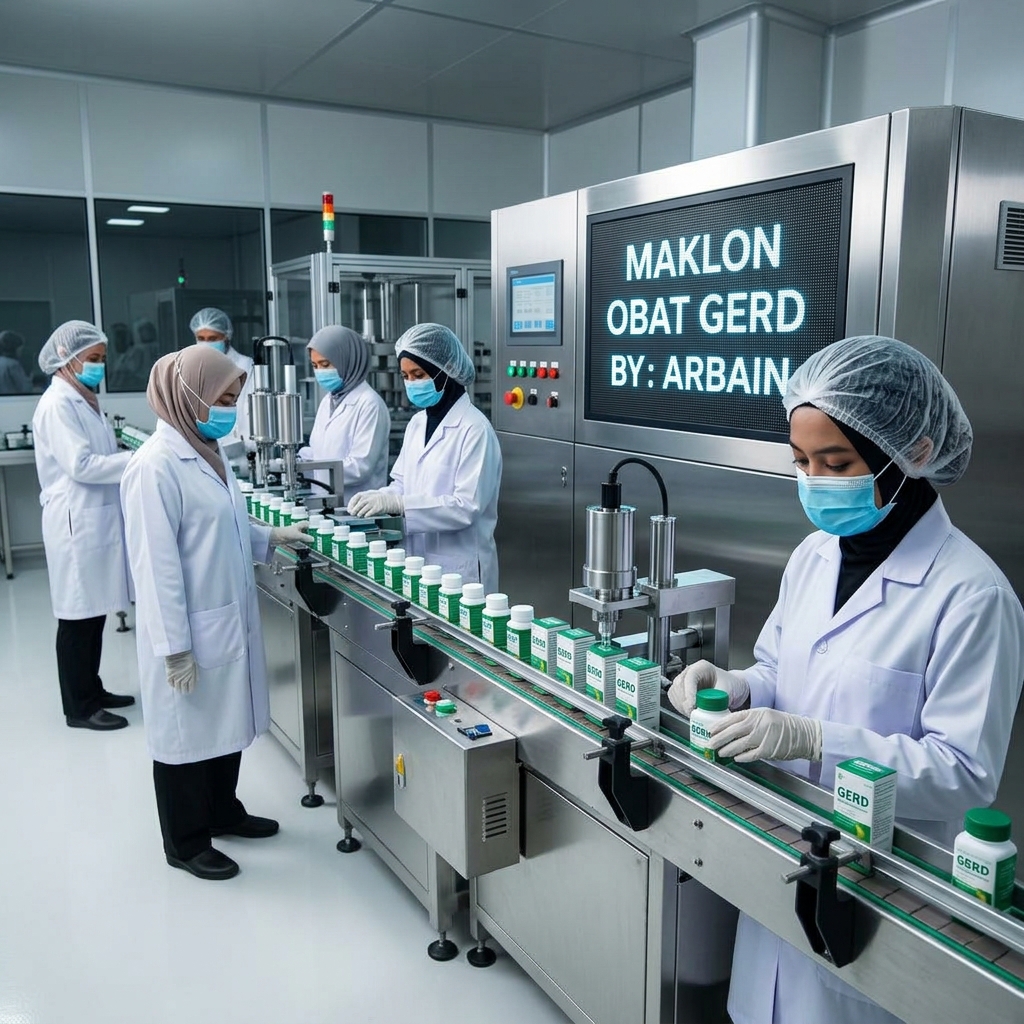 Mengatasi Masalah Asam Lambung dengan Pabrik Jasa Maklon Obat Asam Lambung / GERD PT. ARBAIN JAYA INVESTAMA